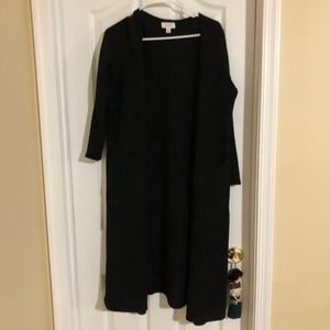 Lularoe Black Sarah Sweater